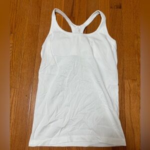 White Lululemon Ebb to Street